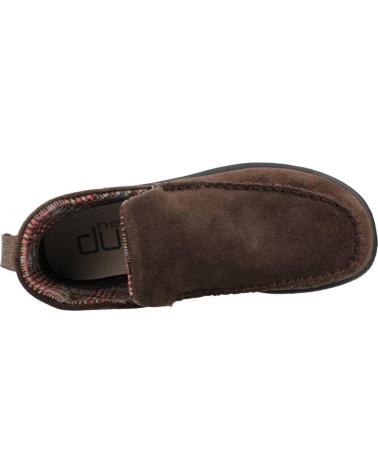 Botines de Mujer HEY DUDE DENNY SUEDE MARRON