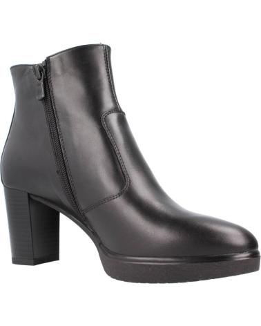 Stivaletti per Donna NERO GIARDINI I308241D BLACK 6cm NEGRO