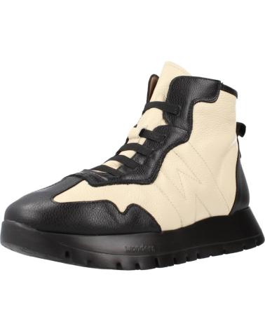 Bottines pour Femme WONDERS BOTIN A-2451 NEGRO CREAM MUJER W NEGRO-CREAM