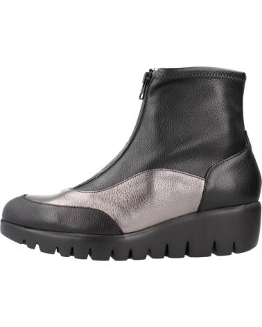 Woman Mid boots WONDERS CAMELUS NEGRO