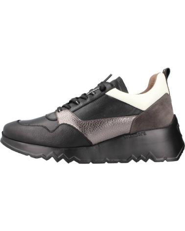 Woman Zapatillas deporte WONDERS ZAPATILLA E-6730 NEGRO PLOMO MU NEGRO NEG-PLOMO
