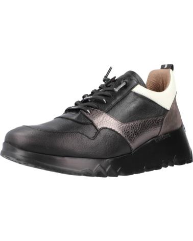 Woman Zapatillas deporte WONDERS ZAPATILLA E-6730 NEGRO PLOMO MU NEGRO NEG-PLOMO