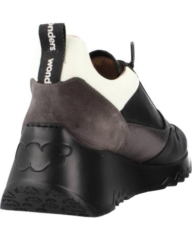 Woman Zapatillas deporte WONDERS ZAPATILLA E-6730 NEGRO PLOMO MU NEGRO NEG-PLOMO