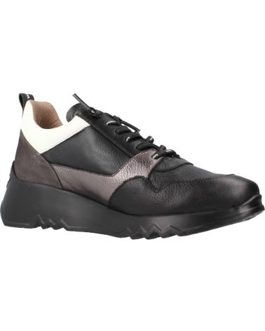 Woman Zapatillas deporte WONDERS ZAPATILLA E-6730 NEGRO PLOMO MU NEGRO NEG-PLOMO