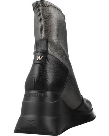 Botines de Mujer WONDERS BOTA G-6614 NEGRO PLOMO MUJER W A NEGRO-PLOMO