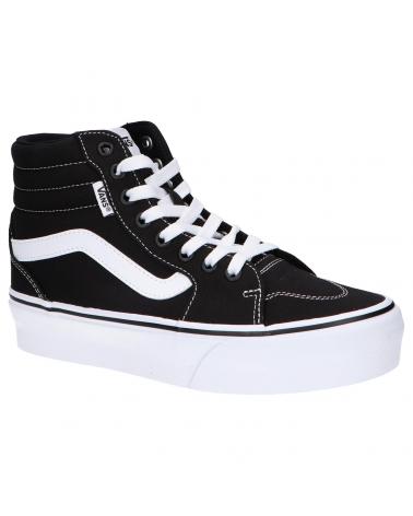 Deportivas de Mujer y Niña y Niño VANS OFF THE WALL VN0A5EM71871-3 FILMORE HI BLACK-WHITE