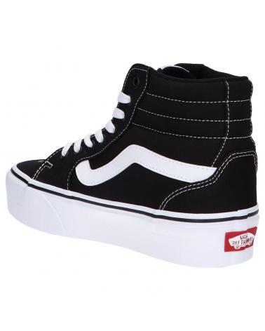 Deportivas de Mujer y Niña y Niño VANS OFF THE WALL VN0A5EM71871-3 FILMORE HI BLACK-WHITE