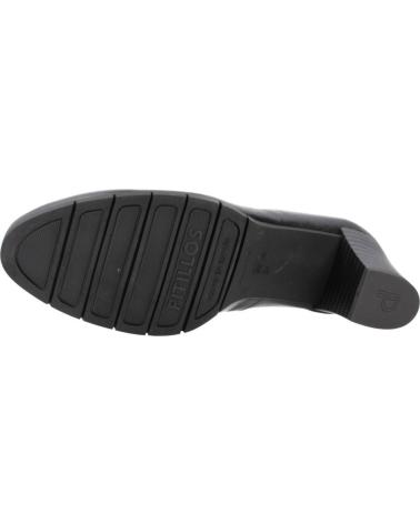 PITILLOS ZAPATOS CONFORT MUJER MODELO 100P COLOR  NEGRO