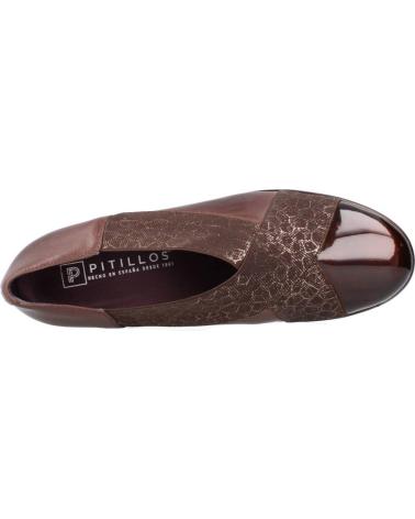 Ballerinas für Damen PITILLOS 5324P MARRON