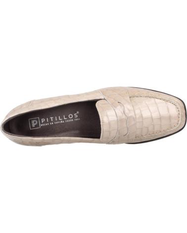 Chaussures pour Femme pitillos ZAPATOS MUJER MOCASIN VARIOS 5423 BEIGE