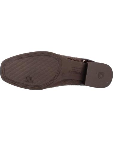 PITILLOS 5424 EN COLOR PARA MUJER MARRON