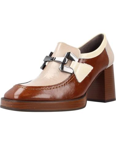 Woman shoes pitillos MOCASIN CON TACON PARA MUJER 5484 CUERO