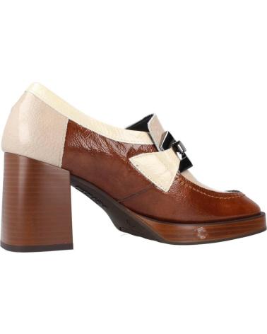 Woman shoes pitillos MOCASIN CON TACON PARA MUJER 5484 CUERO