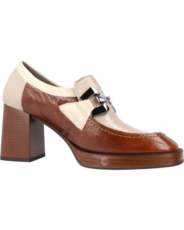 Woman shoes pitillos MOCASIN CON TACON PARA MUJER 5484 CUERO