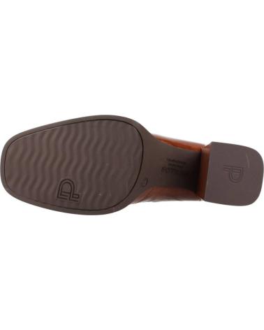 Woman shoes pitillos MOCASIN CON TACON PARA MUJER 5484 CUERO