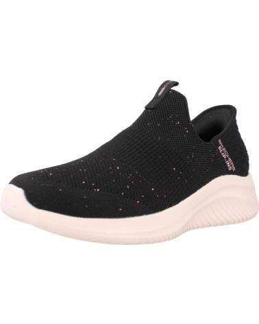 Sportif pour Femme skechers SLIP-INS ULTRA FLEX 3 0 SHINY NIGHT NEGRA NEGRO