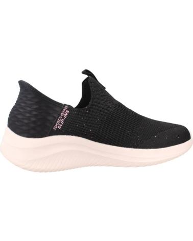 Sportif pour Femme skechers SLIP-INS ULTRA FLEX 3 0 SHINY NIGHT NEGRA NEGRO