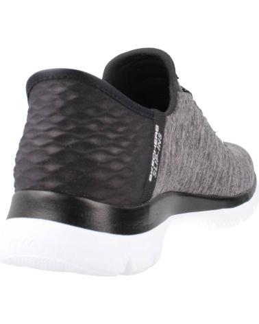 Sportif pour Femme SKECHERS 149937 ZAPATILLAS CASUAL DE MUJER NEGRO SLIP INS NEGRO