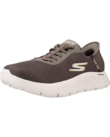 Scarpe sport per Uomo SKECHERS SLIP-ON GO WALK FLEX - HANDS UP 216496 MARRON MARRóN