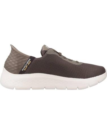 Scarpe sport per Uomo SKECHERS SLIP-ON GO WALK FLEX - HANDS UP 216496 MARRON MARRóN