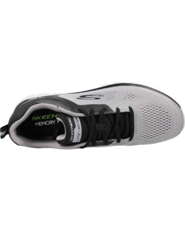 SKECHERS ZAPATILLA TRACK BROADER 232698-GYBK GRIS