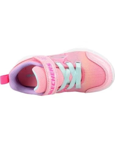 Sportivo per Bambina SKECHERS SNAP SPRINTS 2 0 ROSA