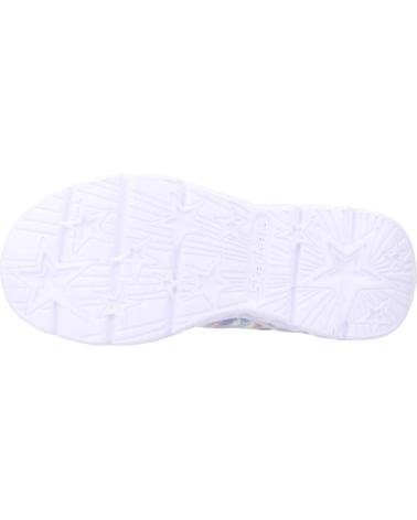 Esportes  de Menina SKECHERS SLIP-INS GALAXY LIGHTS GRIS