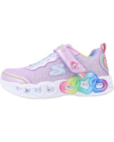 Esportes  de Menina SKECHERS 303751L INFINITE HEART VIOLETA