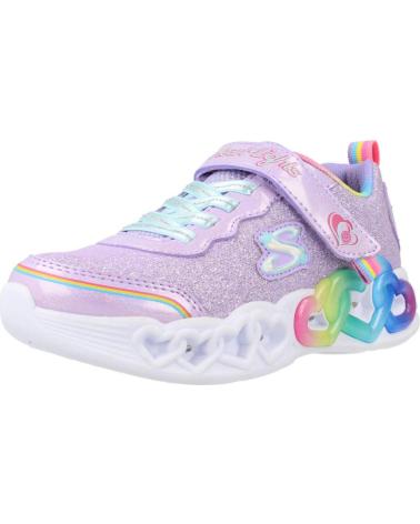 Esportes  de Menina SKECHERS 303751L INFINITE HEART VIOLETA