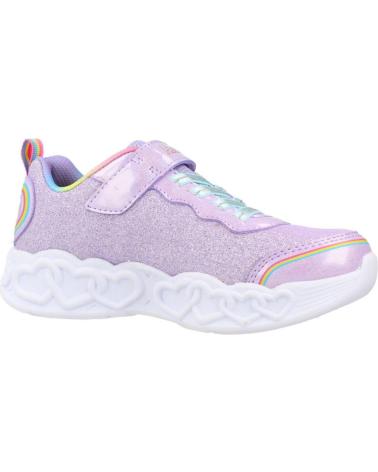 Esportes  de Menina SKECHERS 303751L INFINITE HEART VIOLETA