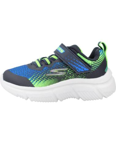 Scarpe sport per Bambino SKECHERS ZAPATILLAS GO RUN 650 NORVO NAVY LIMA 405035N-NVLM MULTICOLOR