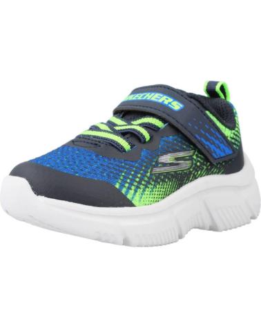 Zapatillas deporte pour Garçon SKECHERS ZAPATILLAS GO RUN 650 NORVO NAVY LIMA 405035N-NVLM MULTICOLOR