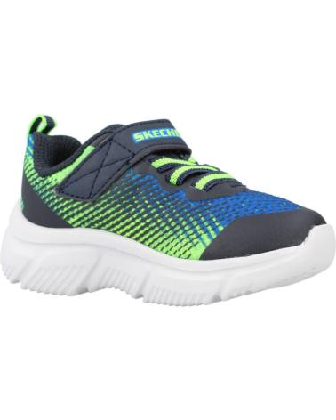 Zapatillas deporte pour Garçon SKECHERS ZAPATILLAS GO RUN 650 NORVO NAVY LIMA 405035N-NVLM MULTICOLOR