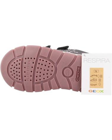 Sneaker für Mädchen GEOX ZAPATILLA B HEIRA GIRL B263YA GRIS MARENGO