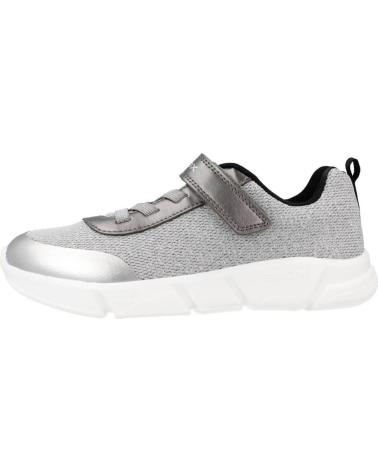 Zapatillas deporte pour Fille GEOX ZAPATILLAS NINA MODELO J ARIL G COLOR PLATA C1363 C1363