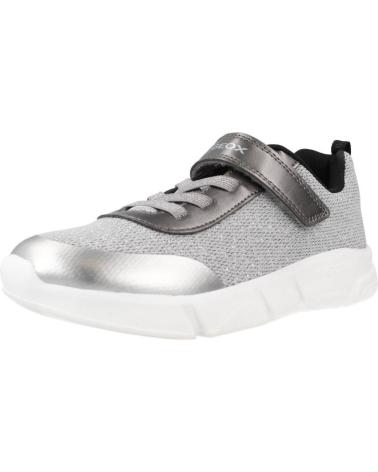 Zapatillas deporte pour Fille GEOX ZAPATILLAS NINA MODELO J ARIL G COLOR PLATA C1363 C1363