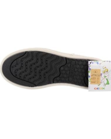 Stivaletti per Bambina GEOX J368WF J SKYLIN WHITE-BLACK