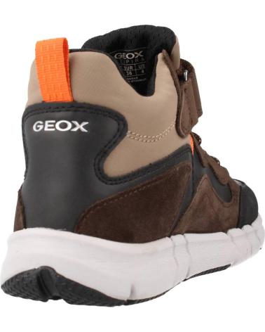 Bottines pour Garçon GEOX J FLEXYPER B MARRON