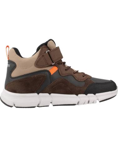 Bottines pour Garçon GEOX J FLEXYPER B MARRON