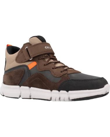 Bottines pour Garçon GEOX J FLEXYPER B MARRON