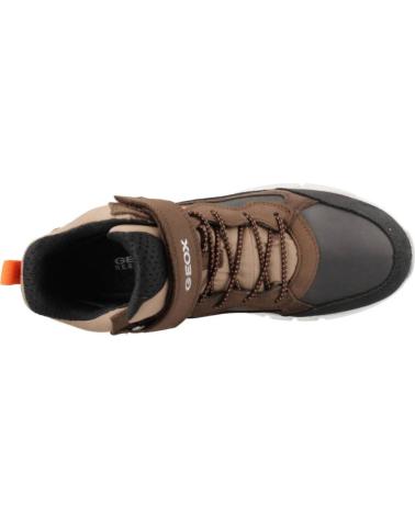 Bottines pour Garçon GEOX J FLEXYPER B MARRON