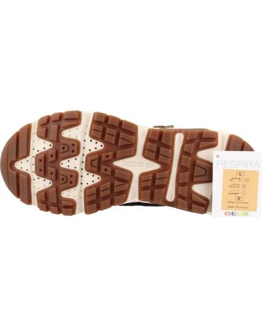 Bottines pour Fille et Garçon GEOX BOTINES J36LCG BROWNBLACK