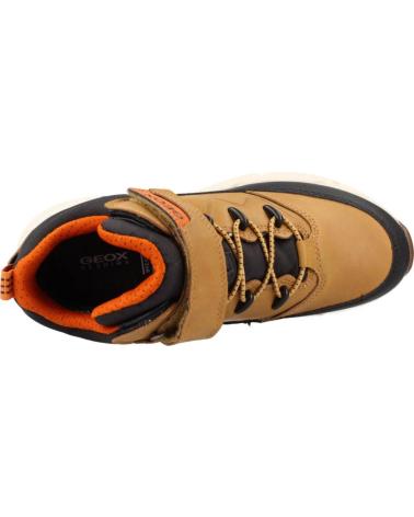 Bottines pour Fille et Garçon GEOX BOTINES J36LCG BROWNBLACK