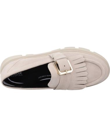 Halbschuhe für Damen GEOX D VILDE C - SCAM D36UAC00022 BEIGE