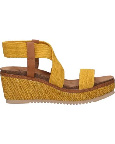 Sandalen für Damen REFRESH 72923 TEXTIL AMARILLO