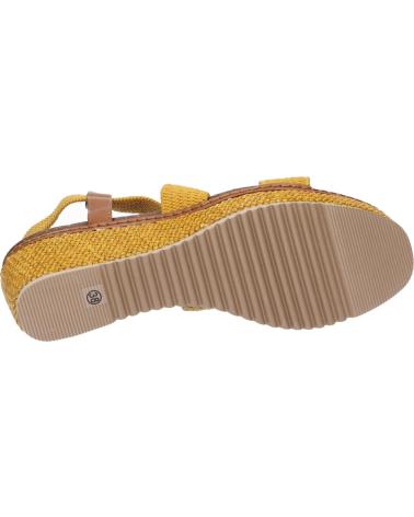 Sandales pour Femme REFRESH 72923 TEXTIL AMARILLO
