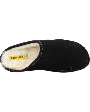 Pantufas de Homem NORDIKAS DUX NEGRO