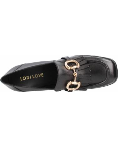 Mocasines de Mujer LODI LIN2017 NEGRO