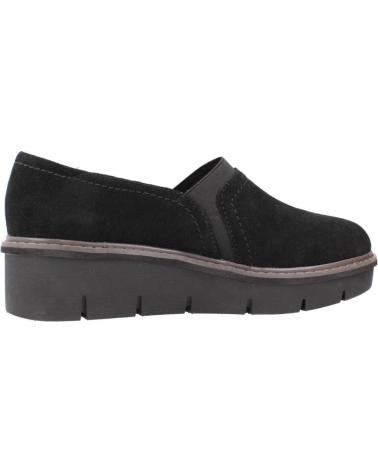 Woman Mocasines CLARKS AIRABELL MID NEGRO