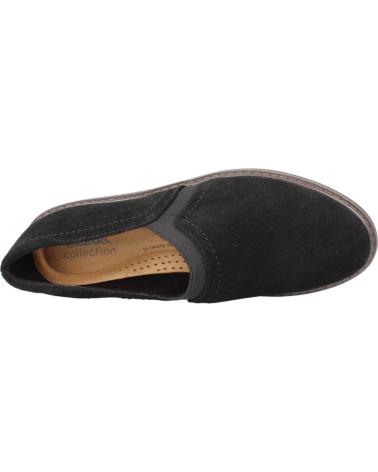 Woman Mocasines CLARKS AIRABELL MID NEGRO